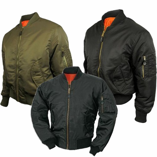 Mens bomber jacket - jacket, army
