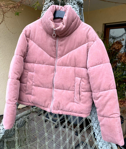 Warm puffer quilted - , corduroy